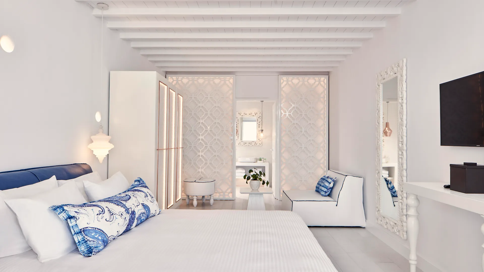 Katikies Mykonos - The Leading Hotels Of The World Agios Ioannis Diakoftis Grécia
